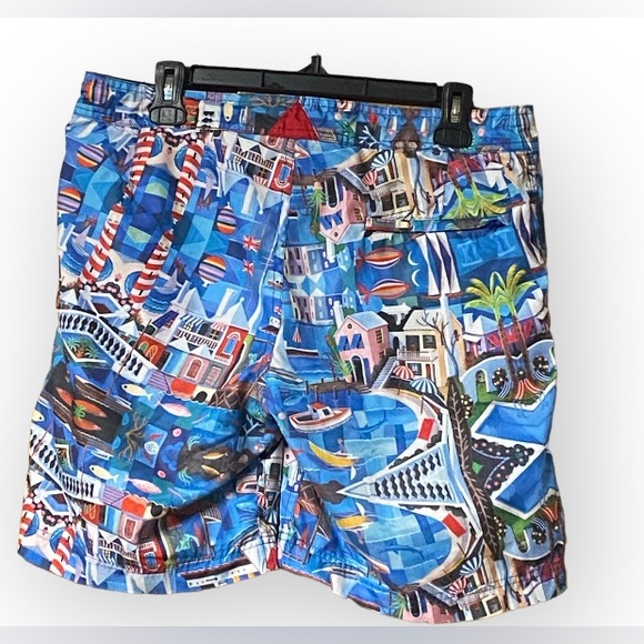 Tabs Swim Trunks Bermuda Shorts Graham Foster 2.0 Limited Ed Men's Size 32 - Picture 3 of 9